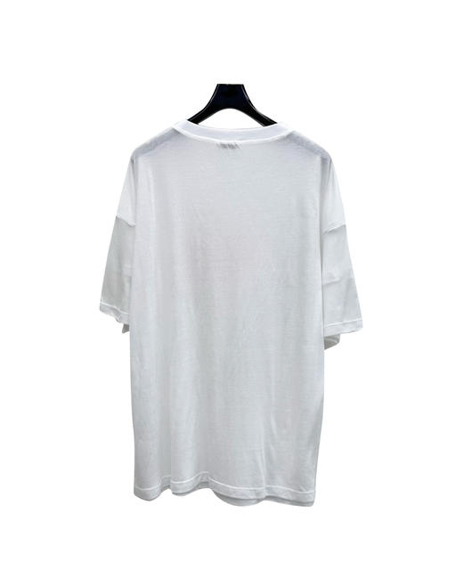 女款马年印花双层假两件短袖T恤ba008 商品图1