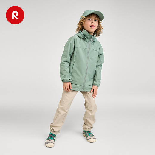 芬兰reima2026春夏新款男女儿童大童防蚊虫叮咬舒适运动束脚裤子 商品图3