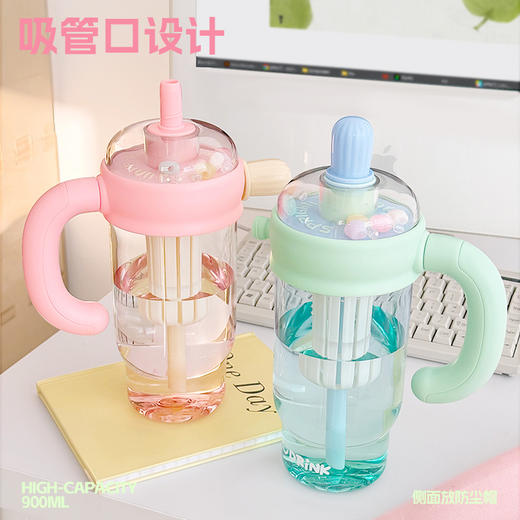 900ml清柠漫语杯塑料杯-纪念日百货门店同款169264036 商品图3