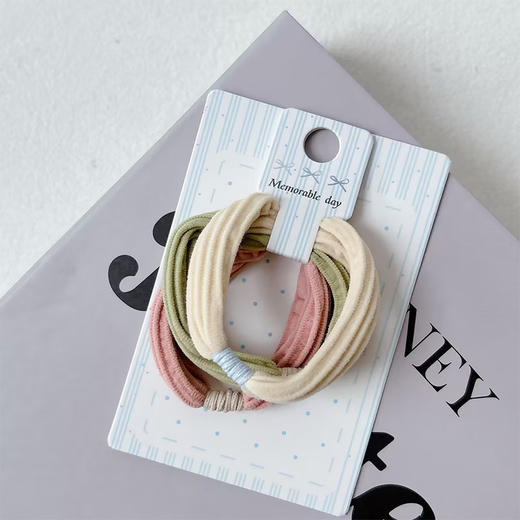 手工打结超弹组合皮筋（3根）-纪念日百货门店同款169261011 商品图2