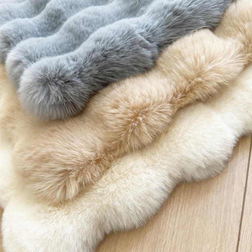 三浦仿兔绒坐垫2个装 商品图6