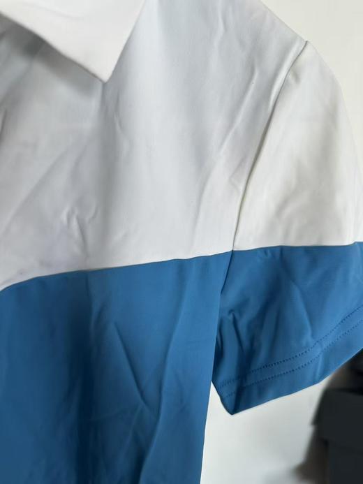 全新百乐图女士蓝白拼色短袖S码秒杀价68元 商品图3