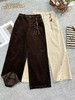 Z52497#复古巴恩风灯芯绒长裤 商品缩略图0