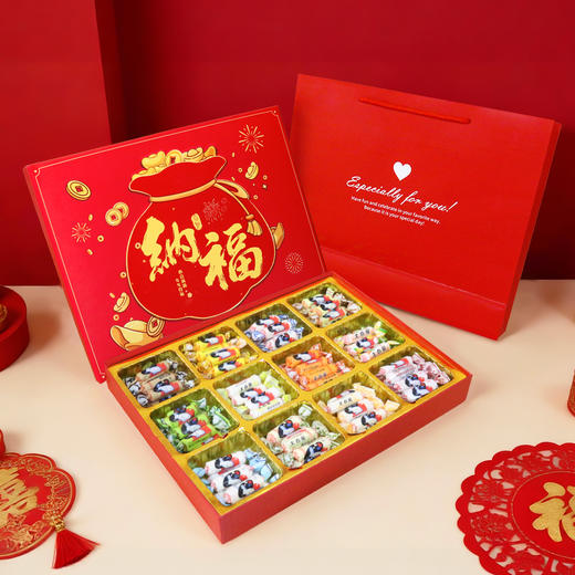 【好礼相赠❗大白兔奶糖礼盒】甄选品质原料制作，多种口味一次满足，缤纷口味老少皆宜，糖果大礼包500g，糖果礼盒年货零食品L 商品图3