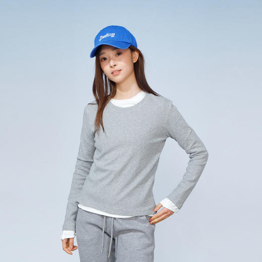 基本款中缝明线小开叉T恤-纪念日百货门店同款169644856 商品图0