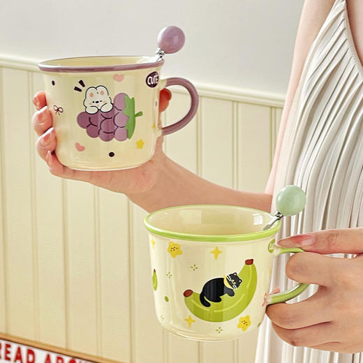 360ml水果动物杯陶瓷杯-纪念日百货门店同款169601717 商品图2