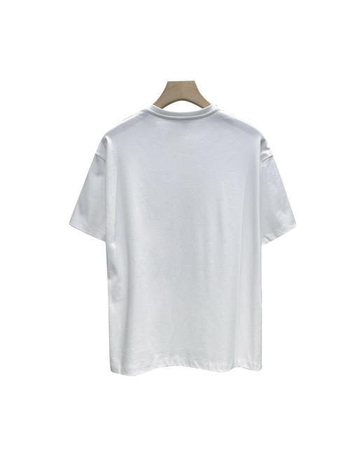 男款V领logo刺绣短袖T恤ba024 商品图1