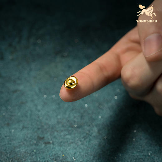 铜师傅 见微系列《小元宝（黄金铜）》 家居装饰品新年礼物 商品图2