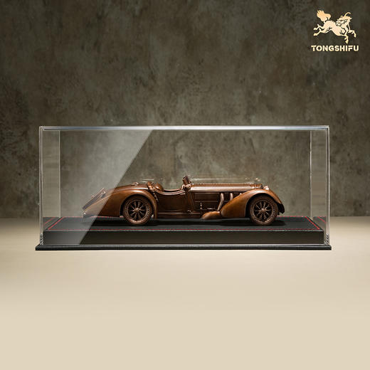 铜师傅  见微系列《不朽之旅（B款）》机车模型 创意家居紫铜摆件 商品图1