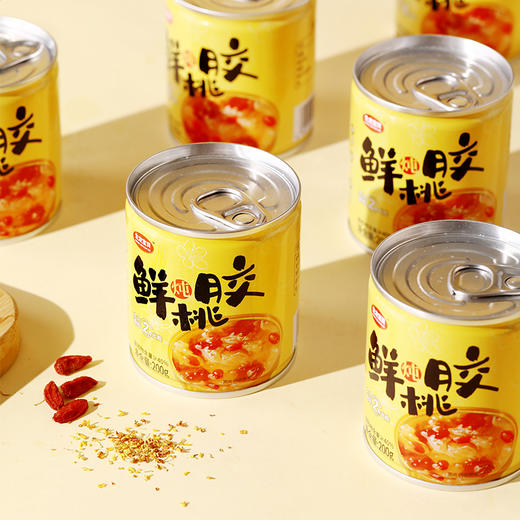 生龙宝贝 鲜炖桃胶200g/罐 孝感 商品图3