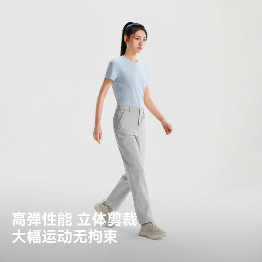 伯希和户外软壳裤女26新款CORDURA耐磨徒步登山运动裤防风冲锋裤 商品图3