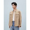 GXG男装 肌理感翻领衬衫多色可选休闲长袖外套春季热卖衬衫外套 G24X033012 商品缩略图2