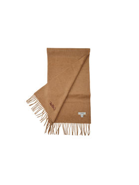 callisto卡其山羊绒围巾