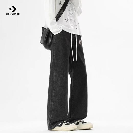 F012833新款四色复古重工水洗直筒牛仔裤 商品图10