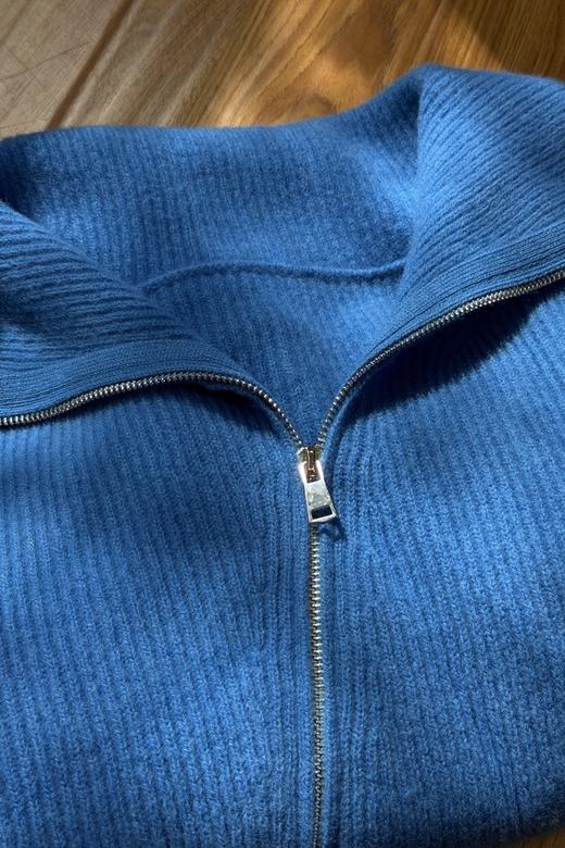 LNNNS 设计感侧开拉链百搭羊毛外套 21949 商品图7