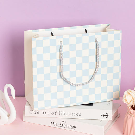 格子礼袋S-纪念日百货门店同款169603721 商品图3