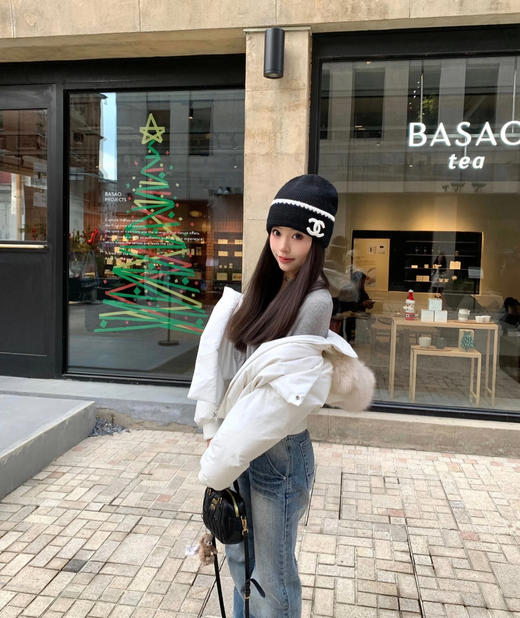 MZ35-香奈儿针织冷帽 双C标（CO） 商品图2