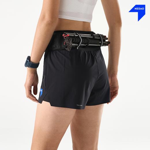 26新品内道三合一收纳跑步短裤4.0男女越野跑步带腰包收纳快干高弹带内衬可挂杖运动短裤 商品图3