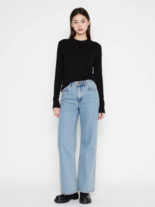 【冬天也能穿的显瘦又保暖！】男女同款云暖衣  黑科技保暖面料  滋养肌肤的同时暖和又抑菌  -2-15℃都好穿  简约基础百搭~72小时内发货 商品图2