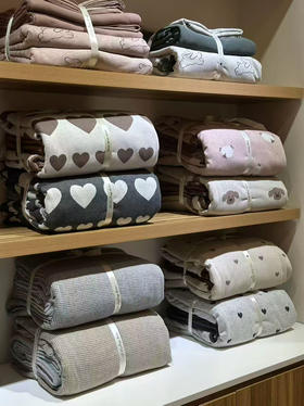 全棉针织棉四件套 环保印染 亲肤柔软 母婴级舒适自带松弛感