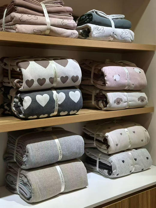 全棉针织棉四件套 环保印染 亲肤柔软 母婴级舒适自带松弛感 商品图0