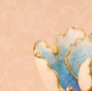 【彼达思】景之蓝 国色生香碧烟发髻 珐琅饰品 商品图3