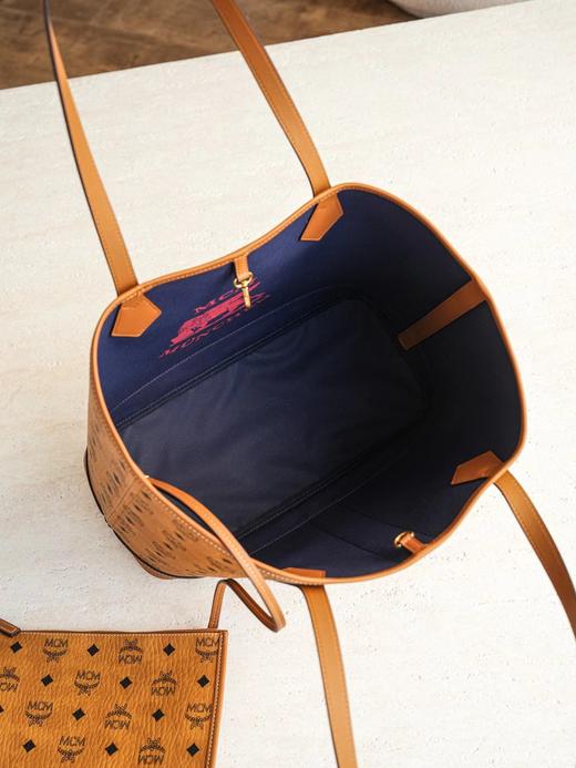 F012809复古印花大容量购物袋单肩托特包 商品图8