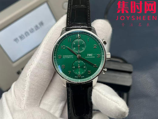 ZF万国葡萄牙计时系列IW371615 绿海王 ZF葡计V2版透底款 葡计背透款 丹东7750机 男士腕表 商品图1