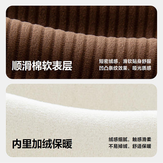 迷你巴拉女童儿童长裤亲肤保暖内里加绒萌趣微喇裤子2025冬季新款 商品图3