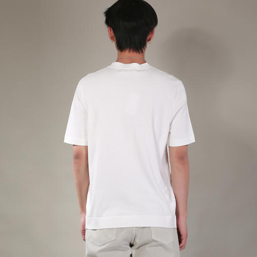 DRONKOO 2026 圆领净版短袖修身薄毛衣 商品图4