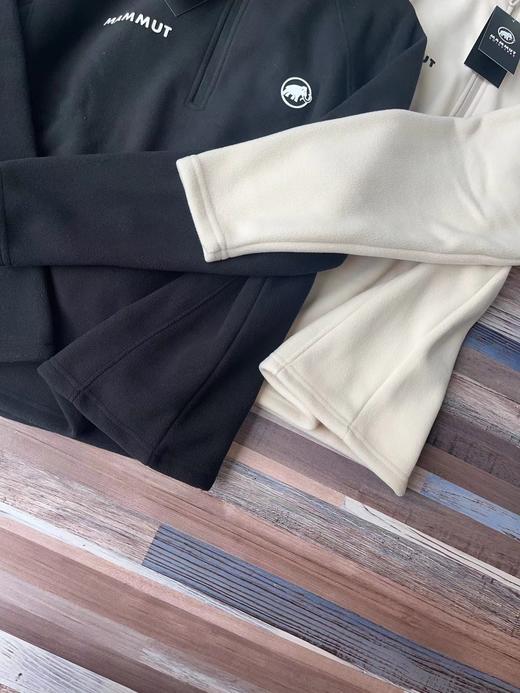 F012815轻量摇粒绒运动透气立领拉链半开襟抓绒上衣 商品图7