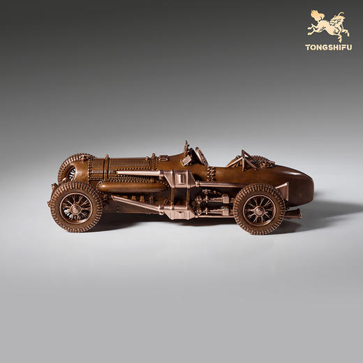 铜师傅 见微系列《不朽之旅（D款）》机车模型 创意家居紫铜摆件 商品图4