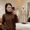 三穿实用派新款！100纯山羊绒多扣开衫外套女CYR240114 商品缩略图1