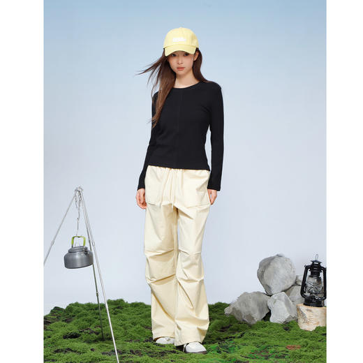 基本款中缝明线小开叉T恤-纪念日百货门店同款169644856 商品图3