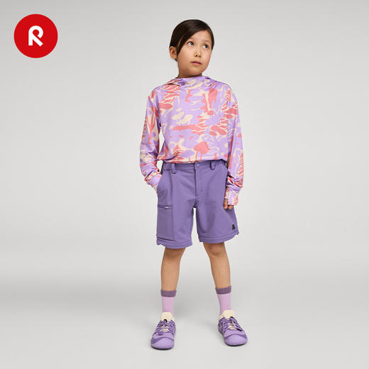 芬兰reima2026春季新款男女儿童大童可拆卸防蚊虫叮适运动裤子 商品图2