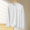 【DWP】大依优型大码男装圆领卫衣简约休闲百搭棉质长袖打底衫上衣 商品缩略图1