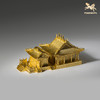铜师傅 见微系列《五爷庙》 客厅桌面龙王庙寺庙铜工艺品家居摆件 商品缩略图5