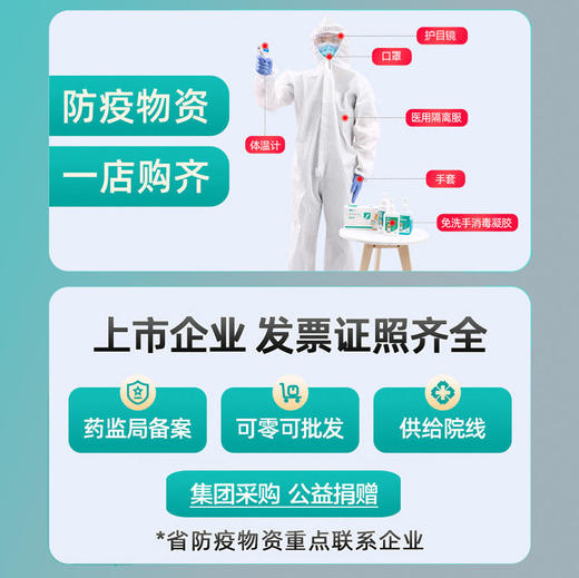 可孚医用护目镜防疫眼罩护镜眼镜医疗隔离面罩全封闭术后防尘防护 商品图4