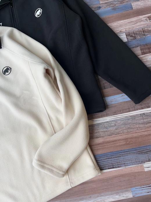 F012815轻量摇粒绒运动透气立领拉链半开襟抓绒上衣 商品图5