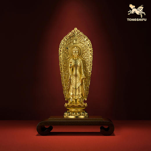 铜师傅 见微系列《妙相梵容》客厅如来佛祖铜摆件 家居铜工艺品 商品图0