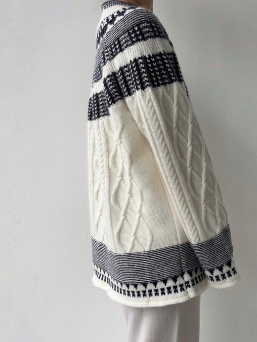 VC｜HD25001 Ulla knit sweater [针织上衣 白  ]【HOLIDAY】 商品图7