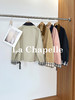 专柜实拍【巴恩工装风】拉夏贝尔/La Chapelle轻奢设计师款！撞色翻领拼接宽松百搭小个子短外套 商品缩略图2