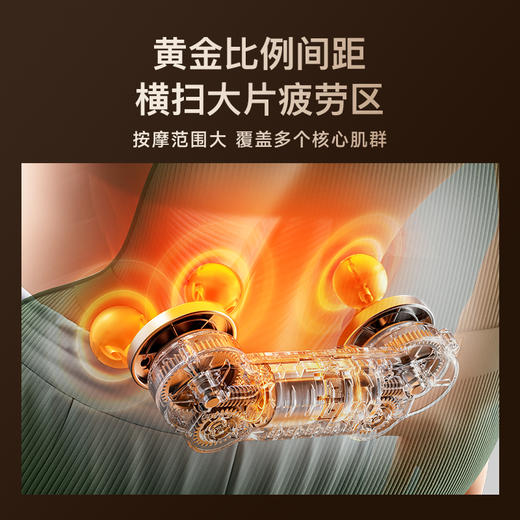 舒缓身心缓解压力💆【象术适感按摩仪W4】解决腰酸背痛的身体问题 懒人躺平神器！全身酸胀一按解忧✨4个动态球头深层放松 商品图3