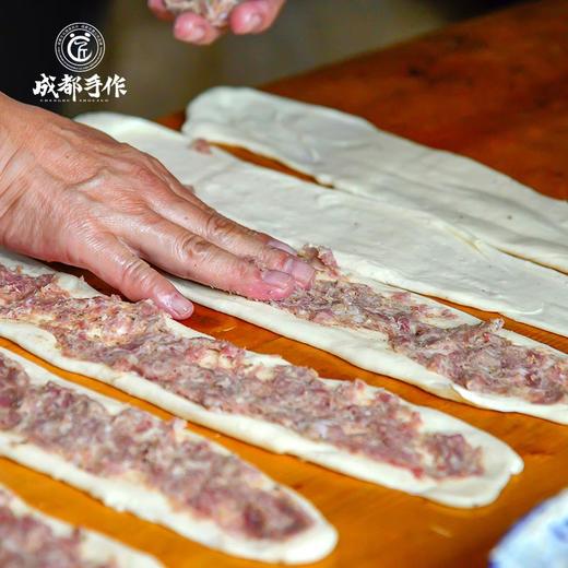 【军屯小锅魁】成都手作非遗美食锅盔 50g小锅魁五香猪肉味 小巧便携 解馋不浪费 加热即食加肉馅饼【成都名小吃】【非遗技艺】【匠心手作 商品图5