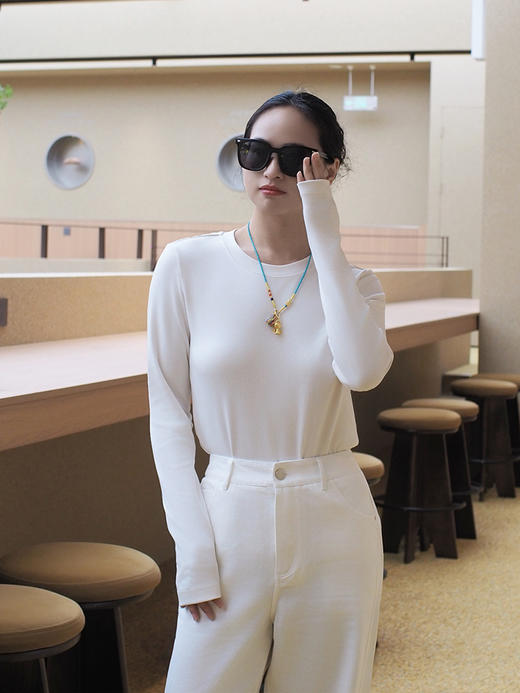 【冬天也能穿的显瘦又保暖！】男女同款云暖衣  黑科技保暖面料  滋养肌肤的同时暖和又抑菌  -2-15℃都好穿  简约基础百搭~72小时内发货 商品图6