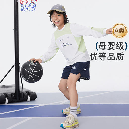 onmygame【氧气格子】男童复古学院长袖T恤2025年春季新款速干衣KE20A210590

 商品图3