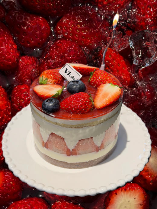 草莓小美美 四 寸【到店自提】 商品图0