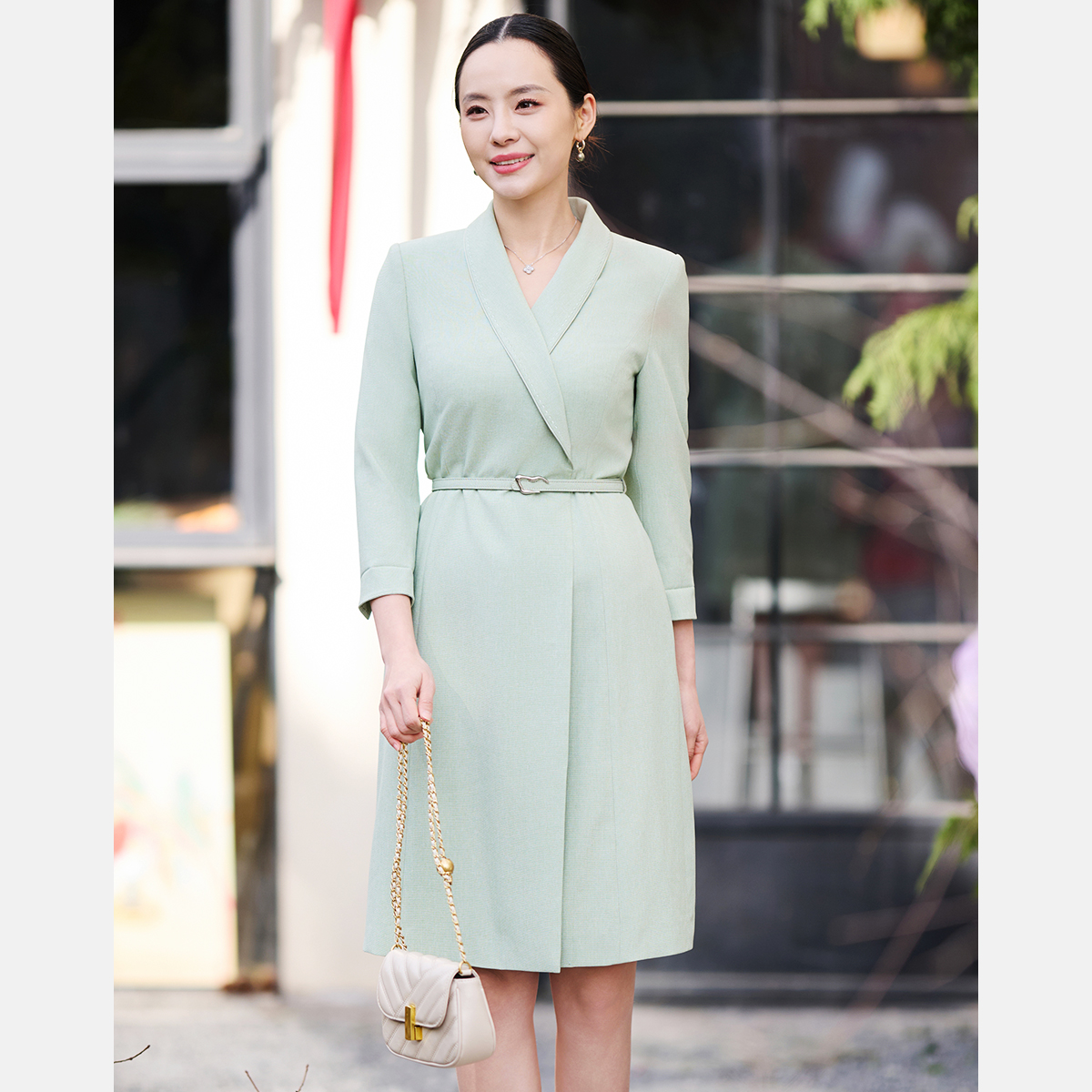 皮尔卡丹女装连衣裙P51205E5041G0