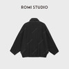 ROMI STUDIO“棕标甄选”牦牛绒双排扣蓬松软糯短款大衣RW24WW40900 商品缩略图1