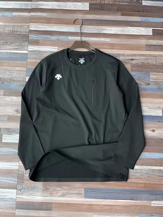 F012814户外轻盈透气内里加绒压胶防风长袖卫衣 商品图11